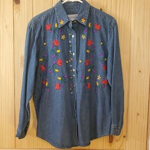 Vintage Westbound Denim Button up